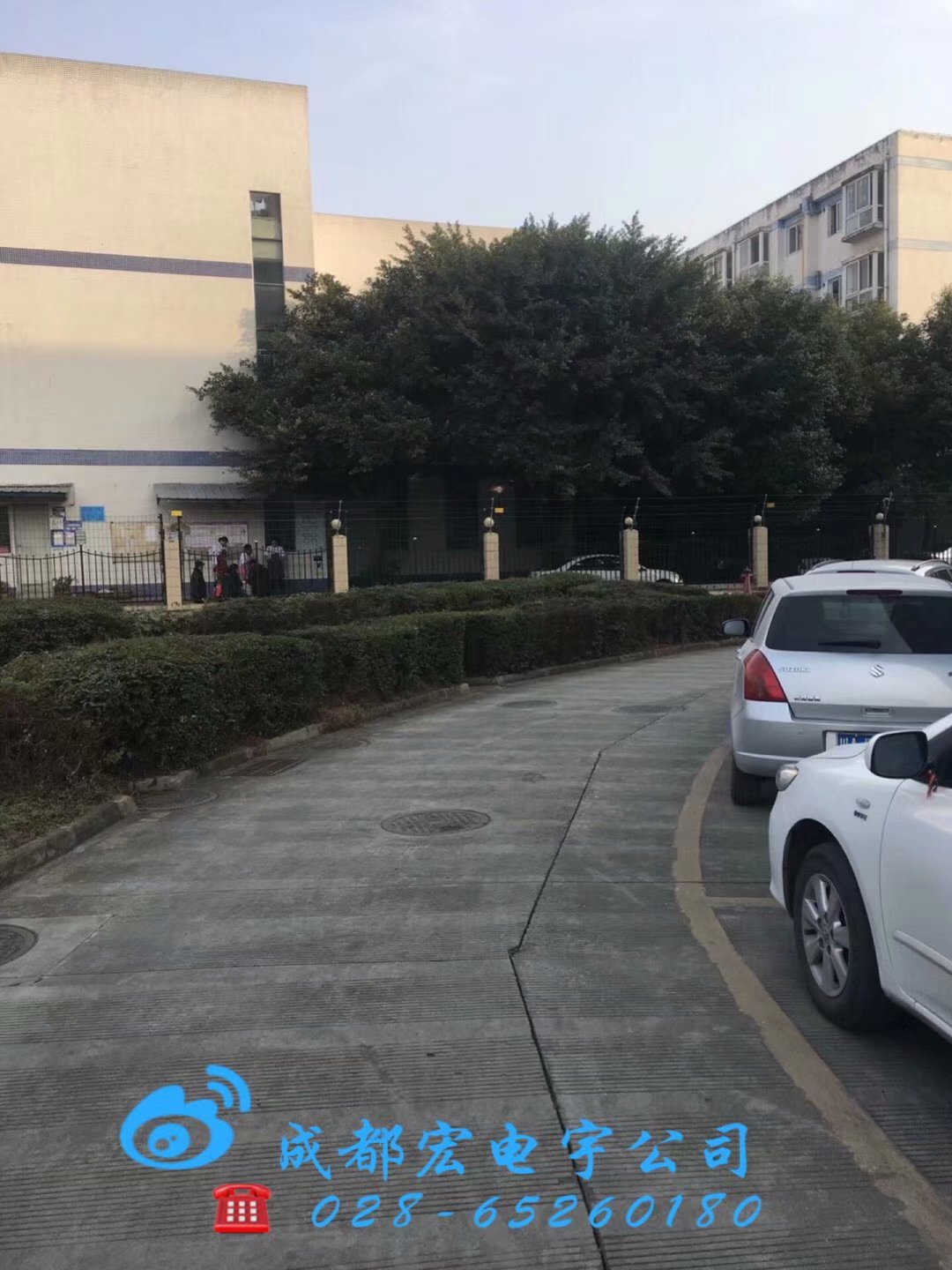 成都少城社区24个小区电子围栏项目