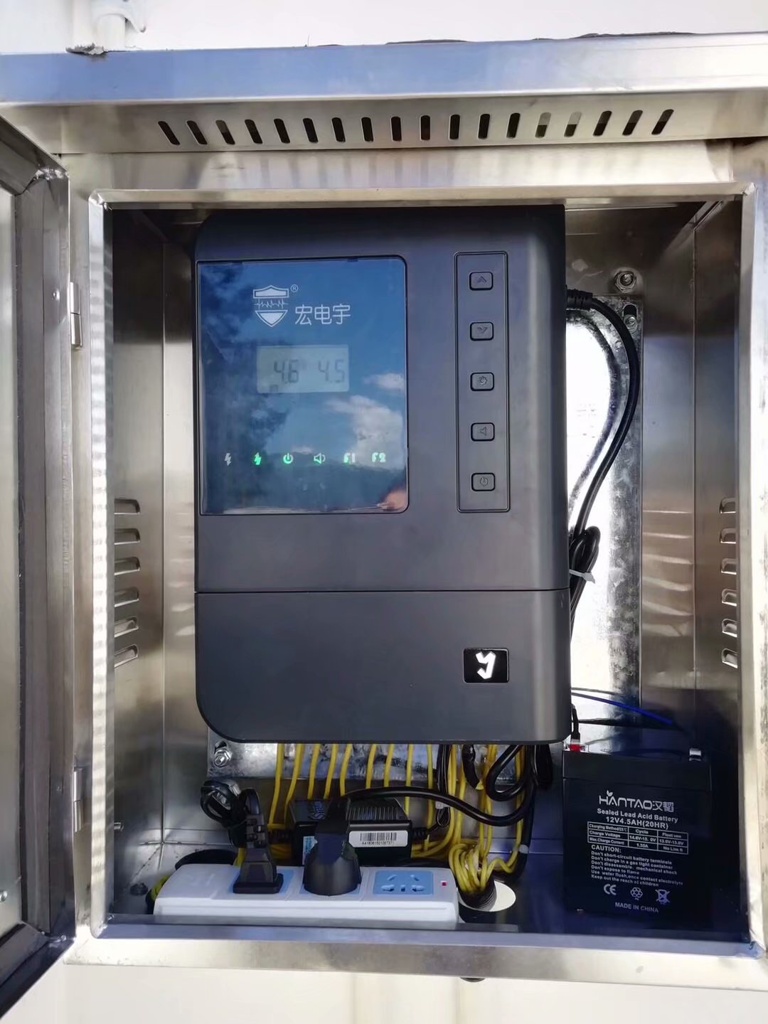 彭山观音机场电子围栏和红外对射项目