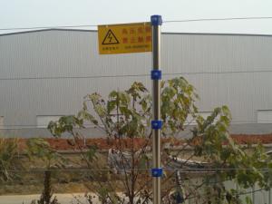 顺利中标：青龙工业园区污水处理厂脉冲电子围栏！