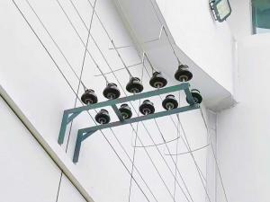 某看守所高压电网项目正在安装中！